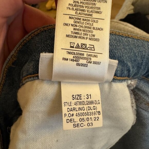 THE HONOR HIGH RISE STRAIGHT ANKLE // DARLING - Picture 6 of 6